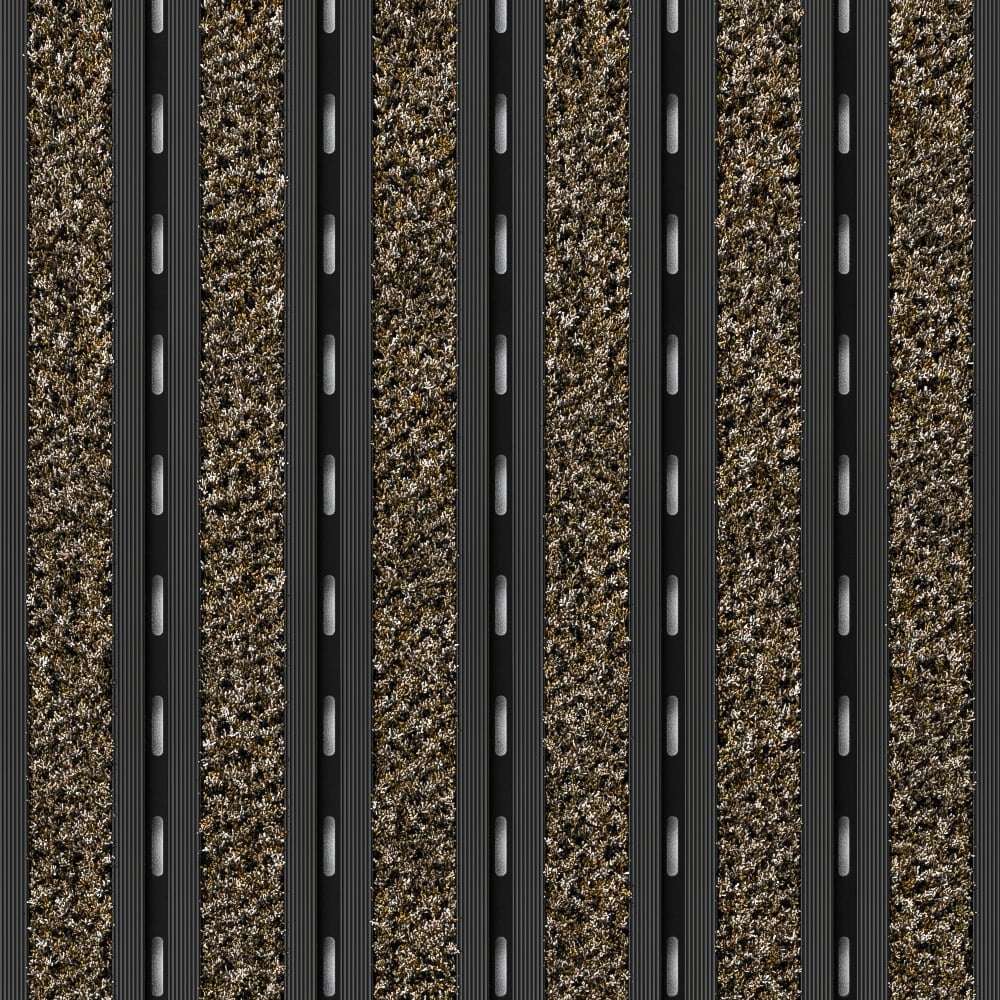 Brown Alba ECONYL® with Black Anodised Rails (Open Construction)